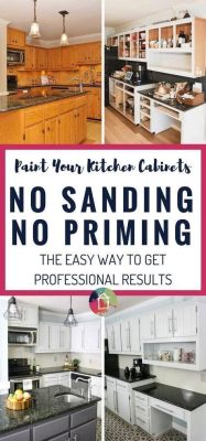 How to Stain Kitchen Cabinets Without Sanding: A Creative Approach to Revamping Your Space