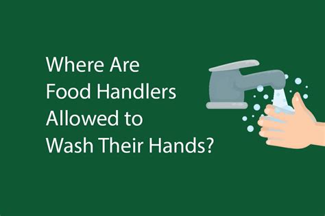 Where Are You Allowed to Wash Your Hands Food Handlers: A Dive into the Unseen Realms of Hygiene and Imagination